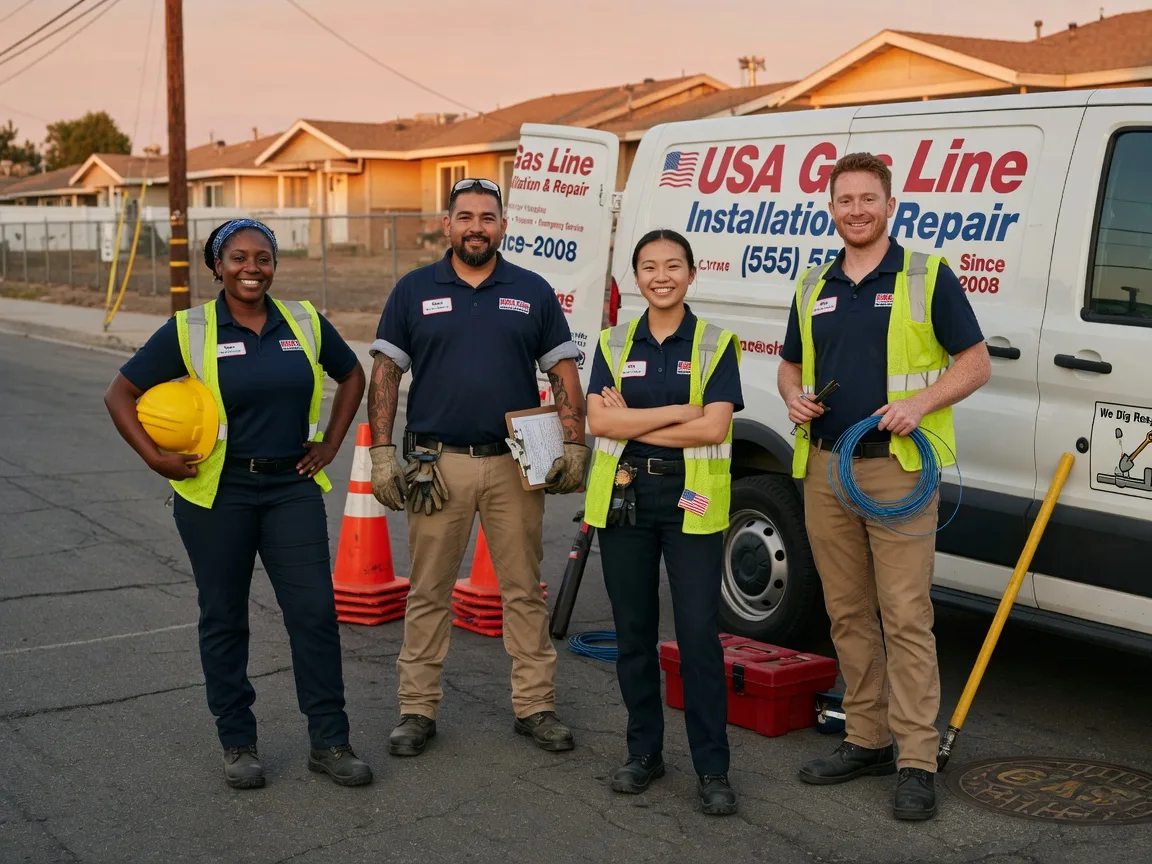 Gas Line Installation company in Stanton, ND